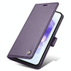 For Samsung Galaxy S24 5G Forwenw F6 Series RFID Leather Phone Case(Purple)