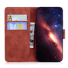 For Realme 13+ Global Tiger Embossing Pattern Flip Leather Phone Case(Brown)