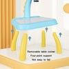 Children Multifunctional Projection Painting Toy Writing Board, wthout Watercolor Pen, Style: Giraffe Pink