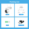 SriHome 5MP WiFi PTZ Security Camera, AI Auto Tracking, Colour Night Vision, US Plug