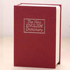 Mini Dictionary Safe Box - Red - Cash, Jewellery Storage