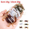 3 PCS HENGJIA SO068 Submerged Crab Hook Anti-hanging Bottom Ice Fishing Bait, Color: 8cm 19g 1