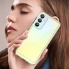 For Samsung Galaxy A26 5G Colorful Series Acrylic Hybrid TPU Phone Case(Transparent)