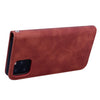 For iPhone 11 Pro Max Frosted Business Magnetic Horizontal Flip PU Leather Case with Holder & Card Slot & Lanyard(Brown)