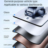 SHUNWEI SD-1132B Car Phone Suction Cup + Air Vent Holder Gravity Sensing Support Bracket(Gray)