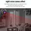 Mini WiFi Camera 1080p HD Wireless Security Cam with Night Vision - Black