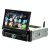 1705AD HD 7 inch 1 Din Universal Car DVD MP5 Player GPS Navigation Multimedia Player Bluetooth Stereo Radio, Support FM & WiFi, Africa Map