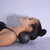 EVA Peanut Shape Yoga Ball Massage Loosen Up Muscle Fascia Ball(Black Blue)