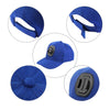 PULUZ Baseball Hat with J-Hook Buckle Mount & Screw for GoPro, DJI OSMO Action and Other Action Cameras(Blue)