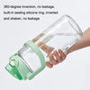Time Scale Drinking Water Target Transparent Sports Kettles(Matcha Green)