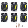 RV Yacht Manual Reset Ignition Protection Fuse Switch With Terminal Accessories, Current: 50A