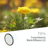 K&F CONCEPT KF01.1682 82mm Black Mist Soft Diffusion 1/2 Lens Filter, Special Effects Shoot Video Like Movies