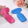 1 Pair T-shaped Sponge Bag Foot Pad High Heel Foot Heel Wear Anti-pain Heel Paste(Blue)