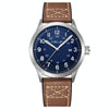 HELEI H9031B-L Men Quartz Watch Waterproof Outdoor Sports Watch(Silver Blue Coffee)