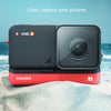Lens + LCD Display Tempered Glass Film for Insta 360 One R 4K (Transparent)