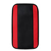 32x19cm PU Carbon Fiber Leather Central Armrest Box Cover Anti-slip Pad(Red)
