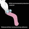 24pcs /Bag Wavy Shaped Safety Bathtub Non-Slip Sticker, Specification:  1.3 x 18cm(Transparent)