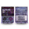 Miyoo Mini Plus 3.5 Inch IPS Screen Retro Handheld Game Console 128G 25K Games(Transparent Purple)