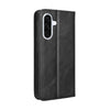 For Samsung Galaxy A56 5G Magnetic Buckle Retro Texture Leather Phone Case(Black)
