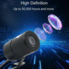 1pair Motorcycle Angel Wings Welcome Light LED Chassis Modified Wings Projector Light(Red)