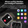 YK01 1.83 inch Smart Sports Call Watch, Heart Rate / Blood Pressure / Blood Oxygen(Black)