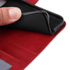 For Samsung Galaxy A56 5G Classic Calf Texture Flip Leather Phone Case(Red)