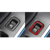 Car Window Lift Button Decorative Sticker for Volvo V60 2010-2017, Right Drive (Red)
