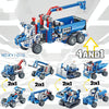 KY1010-4 Mechanical Engineering Assembled Building Blocks Children Puzzle Toys