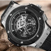 BAOGELA 1910 Multifunction Watch Outdoor Sports Calendar Quartz Mens Watch(Silver Shell)