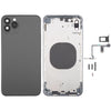 iPhone XS Max Back Cover, iP15 Pro Max Style (Black)