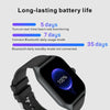 Qx5 1.96 inch BT5.2 Smart Sport Watch, Support Bluetooth Call / Sleep / Blood Oxygen / Temperature / Heart Rate / Blood Pressure Health Monitor(Black)
