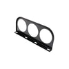 Car 52mm 3 Holes Iron Dash Gauge Meter Pod Mount Holder(Black)