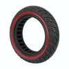 For Ninebot Max G30 10 X 2.5 Inch  (60/70-6.5) Scooter Solid Rubber Tire Red Line