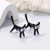 1pair Cute Cats Simple Ear Studs Ladies Detachable Earrings, Style: Model 3