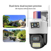 Dual Lens 2MP WiFi Security Camera Outdoor PTZ CCTV (AU)