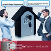 Key Safe Box Wall Mounted - 4 Digit Combination Lock - Purple