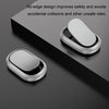 2pcs/set Car Adhesive Multifunctional Invisible Hook(Metal Silver)