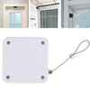 P093 Automatic Doorkeeper Telescher Door Closer Sliding Door Anti-Theft Box, Specification: 3rd Generations White All Glue 1200g 1.2m