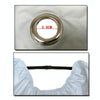 190T Motorcycle Rain Covers Dustproof Rain UV Resistant Dust Prevention Covers, Size: L(Black and Fluorescence Green)