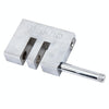 Car Auto Stainless Steel  Anti-theft Clutch Lock Car Brake Safety Lock Tool Accelerator Pedal Lock with Keys Suitable for Clutch Height Under 19.5cm
