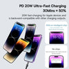 Baseus CD Series PD20W USB-C / Type-C to 8 Pin Fast Charging Data Cable, Length:1m(Black)