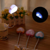 Mini Love Heart Clip LED Book Light Lamps Reading Book Desk Lamp Keyboard Light Eyes-Protect Energy Save Night Lights(Yellow)