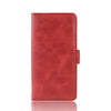 Wallet Stand Leather Cell Phone Case for Galaxy A80with Wallet & Holder & Card Slots(Red)