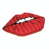 Inflatable Lip Biting Shaped Floating Mat Swimming Ring, Inflated Size: 200 x 120cm