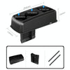 Car Seat Gap Armrest Cup Holder Storage Box(Black)