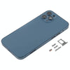iPhone 12 Pro Back Cover, SIM Tray & Buttons (Blue)