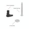 XBL114-BK Car Fuel Door Hinge Pin for Ford F150 2009-2014