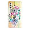 For Samsung Galaxy A56 5G Colored Drawing Leather Phone Case(Dream Catcher)