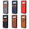 For Samsung Galaxy S10 Soft Skin Leather Wallet Bag Phone Case(Brown)