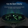 NORTH EDGE ANCHOR Men Outdoor 100m Waterproof Mechanical Watch(Green)